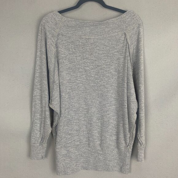We The Free Everything Pullover Heather Gray Women’s XS Relaxed Lightweight Knit - Picture 2 of 8